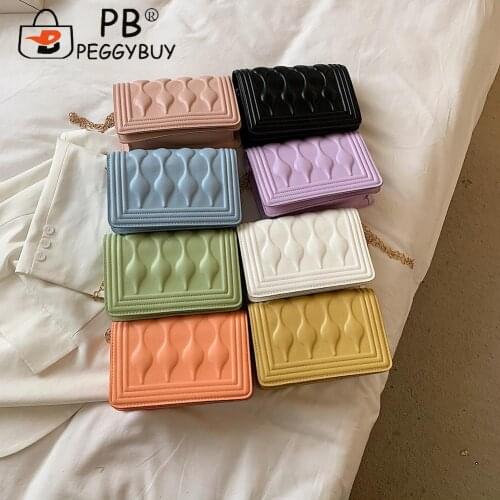 Women Underarm Bags Solid Ladies Baguette Handbags Soft PU Leather Fashion Designed Girls Small Shoulder Bags