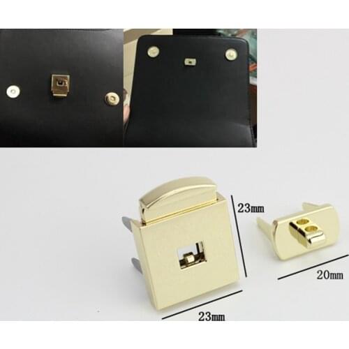 10sets 3 color New style built-in lock fastener lock box hardware accessories hardware lock diy buckle lock