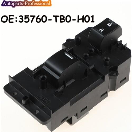 35760-TB0-H01 35760TB0H01 For Honda Accord 2008-2012 Front Right RH Driver Side Electric Power Window Switch Power Window Switch