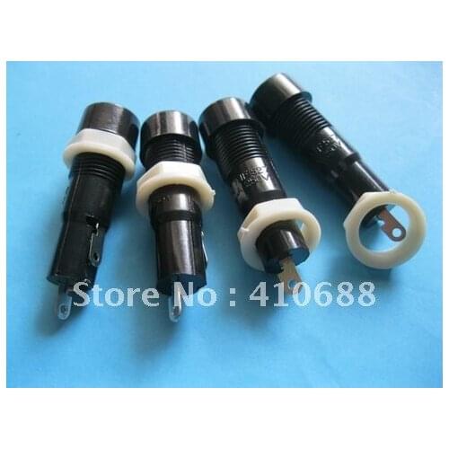 50 Pcs Fuse Holder HJMF527 250V 10A for 5x20mm Hot Sale HIGH Quality