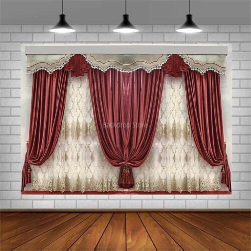Avezano Classical Curtain Background Photography Backdrop Birthday Portrait Decorations Photozone Photocall Photoshoot Wallpaper