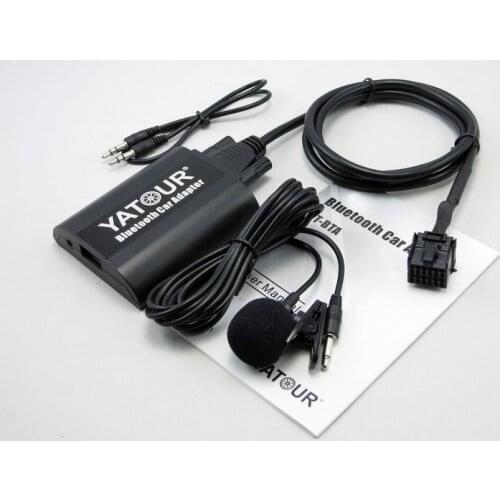 Yatour BTA Bluetooth car kit for ford focus MK1 Europe 12-pin Hands free phone call MP3 Wireless A2DP Playback music adapter