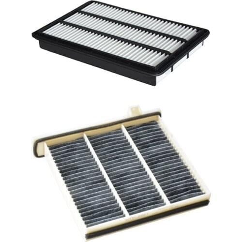 Car Air Filter Cabin Filter For Mitsubishi Pajero V60 3.5L 3.8L 2000-2006 V80 3.0L 3.5L 3.8L V73 3.0L V77 3.8L MD404850 MR500057