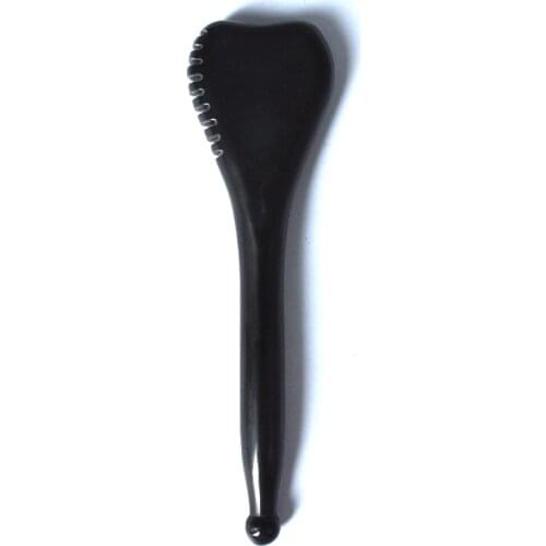 Bian Stone Massage Point Guasha Tools, Acupoint Massager for Skin Care