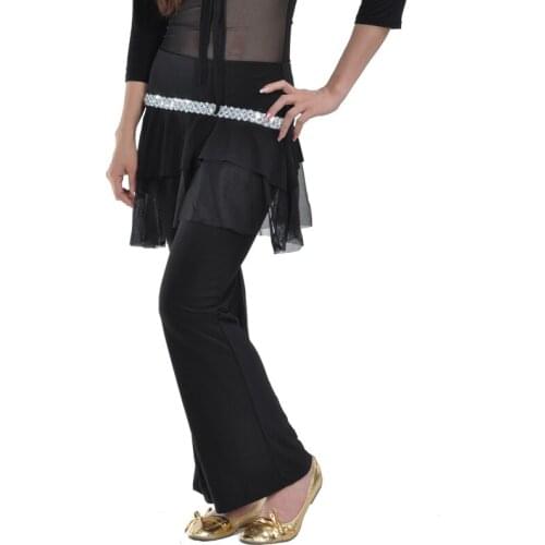 Belly Pants Latin Pants Square Pants Latin Skirt Pants Latin Skirt Latin Performance Pants LD0024