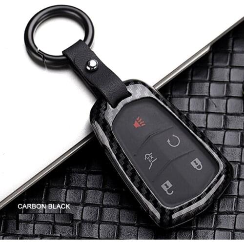 Zinc Alloy Remote Keyless Car Key Case Cover For Cadillac Escalade ESV XTS ATS CTS SRX 6BT CT6 ATS-L XT5 BLS Styling