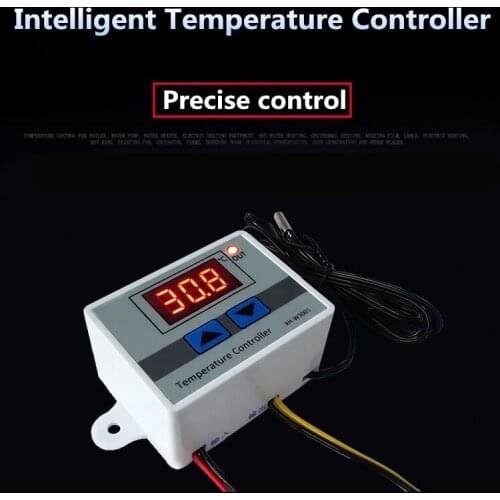 10A Digital Temperature Controller 12V, 24V, 220V Quality thermal regulator Thermocouple thermostat controller with LCD display