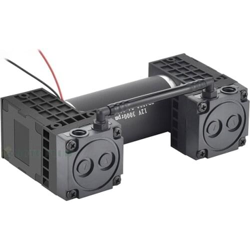 12V/24V 96kPa/98kPa/99.5kPa EPDM Portable Mini Air Pump Quiet Pump 12V Micro Diaphragm Pump For Gases and Air