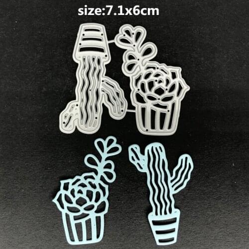Metal cutting dies cut die mold cactus Scrapbook paper craft knife mould blade punch stencils dies