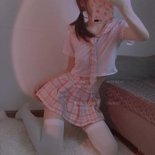 Cute School Girls JK Uniform Anime Cospaly Sexy Lingerie Kawaii Japanese Lolita Role Paly Student Outfits Halloween Costume