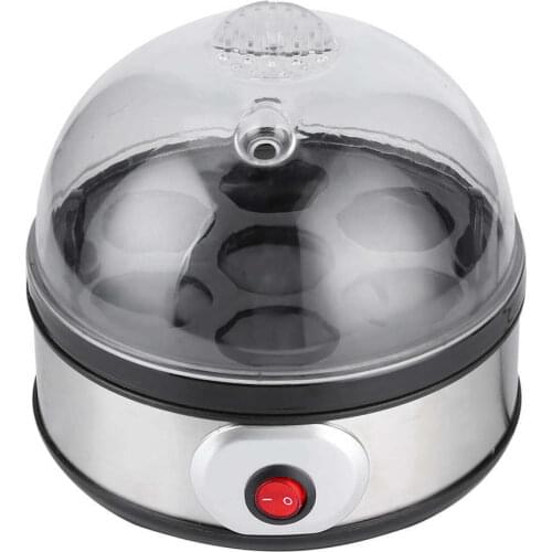 Hervidor de huevos Mini Multifuctional Eggs Boiler Stainless Steel Small Breakfast Machine 220-240V Kitchen Appliance