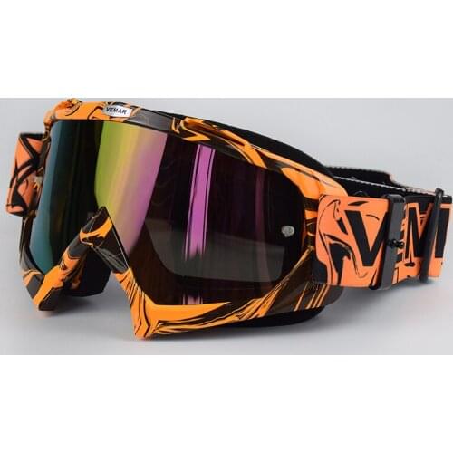 Vemar Motocross Goggles Glasses Motorcycle Helmet Goggles Ski Snowboard ATV Mask Helmet glasses MTB MX motorbike cycling glasses