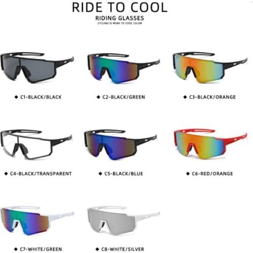 Riding Glasses Bike Riding Sunglasses Anti-ultraviolet Sunshade Riding Equipment Lightweight Outdoor Men Women