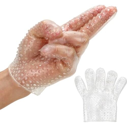 Flirting Finger Gloves Sex Toys for women Adult Products Adult Games Female Masturbation Clitoris Stimulator Finger Sleeve