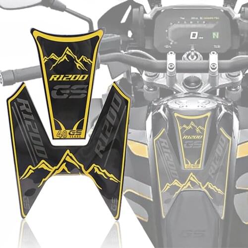 Suitable for BMW R1200GS R1200 GS Rallye LC 2013-2018 Fuel Tank Protection Sticker 3D Cushion 40 Years Commemorative Edition