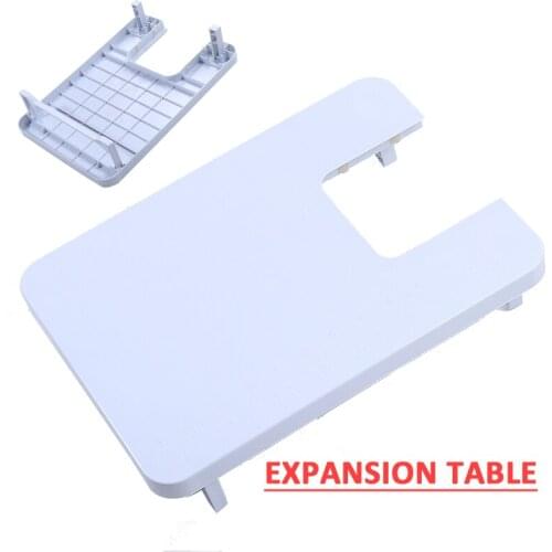 Household Sewing Machine Extension Table Expansion Board White Plastic Tool Folding Legs Do Not Take Up Space