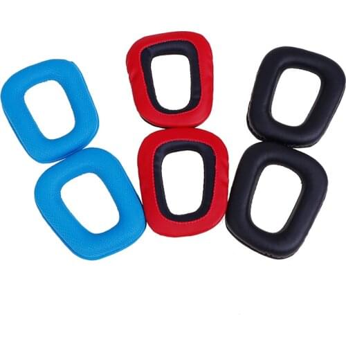 1Pair Replacement Earpads Cushions for Logitech G35 G930 G430 F450 Earpad Cover