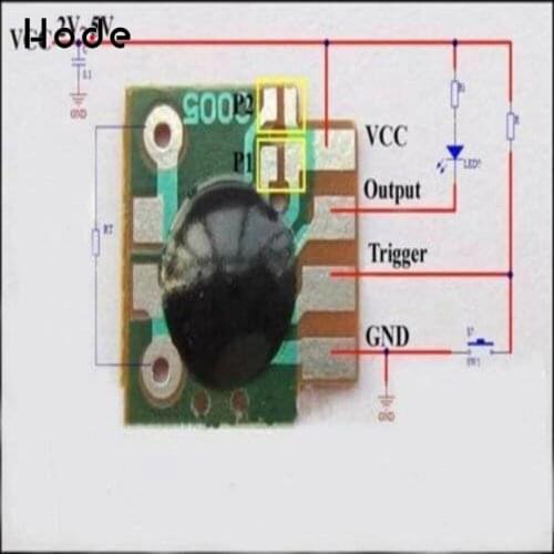10Pcs Multifunktion Delay-Trigger Timing Chip Mudule Timer IC Timing 2s - 1000h