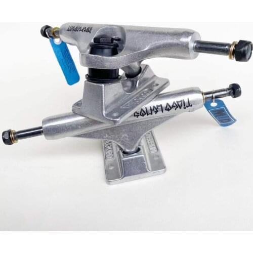 139mm venture skateboard trucks good quality aluminum alloy truck carbon steel hollow kingpin skate trucks