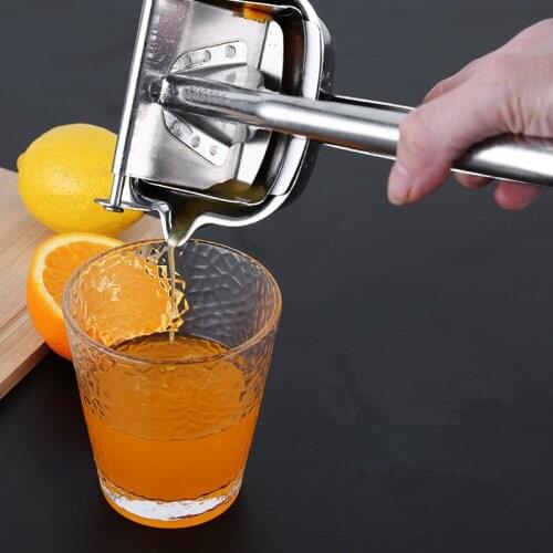 304 stainless steel manual juicer orange juice squeezer household fruit small pomegranate pressed lemon juicer