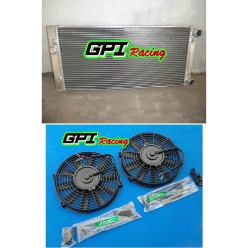 FOR Volkswagen FOR VW FOR Golf MK3 GTI VR6 1994-1998 MT Aluminum Radiator AND FAN 1995 1996 1997