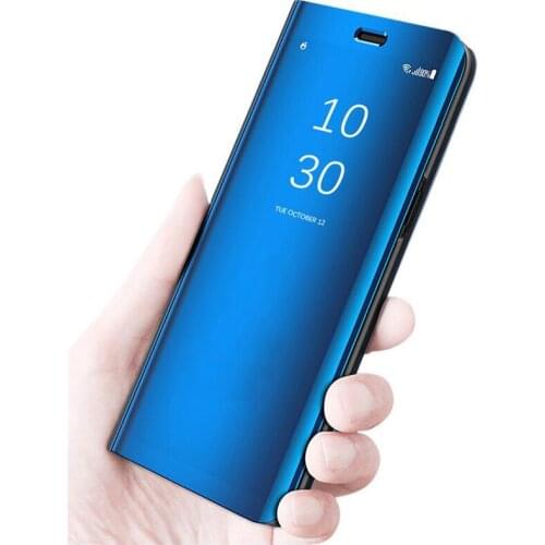 Case For Samsung A70 Case Cover Flip Mirror Phone Case For Samsung Galaxy A70 2019 A 70 A705F Cover Funda Stand Coque Luxury