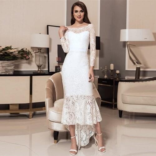 Comeondear Long Women maix Dress Plus Size Party Christmas Off Shoulder Formal Lace Dress 2021 Party Gown Mermaid Dress V1063