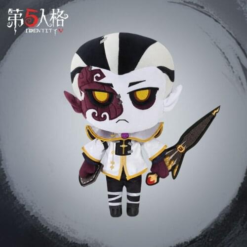 Game Identity V Attendant Pet Baby Wu Chang Anime Cosplay Doll Plush Stuffed Toy Change Suit Dress Up Clothes Dolls Xmas Gifts