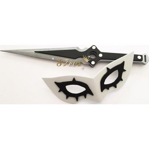 Game Persona 5 Joker Mask Dagger Sword Cosplay Props Weapons Xmas Costume Accessories Anime Replica Shows