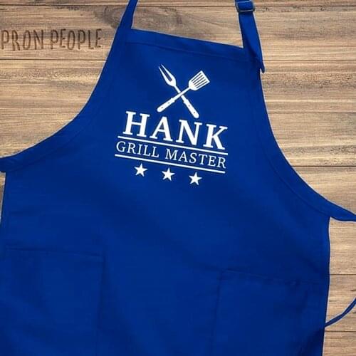 Customized Grill master apron with name,Personalized Mens Apron,Chef Gift,Fathers Day Kitchen Gift,Funny And Humorous BBQ Apron