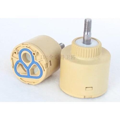 Rocker 360 degree valve core Faucet accessories Ceramic valve core Waterfall glass ball 35 40MM