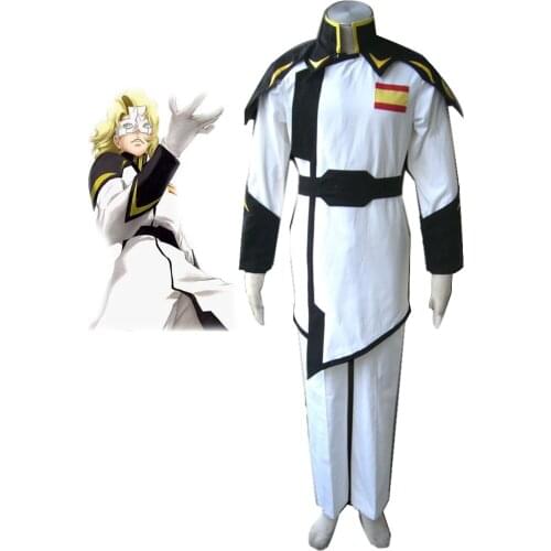 Mobile Suit Gundam Seed Destiny White ZAFT Cosplay Costume Halloween Christmas Party