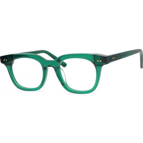 Retro frame plate glasses college glasses frame suitable for men and women can be equipped with myopia lenses
