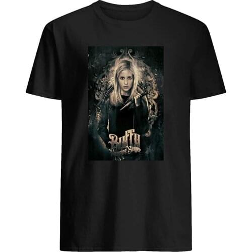 Buffy Vampire Slayer Poster Movie Buffy Summers Willow Rosenberg Gift Graphic Unisex T-Shirt