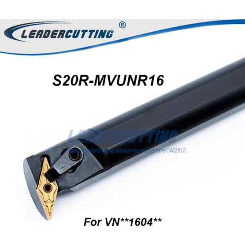 S20R MVUNR/MVUNL 16 Boring Bar,Internal turning Tool holder CNC Internal tool holder,Lathe tool bar for VNMG160404/08 lathe tool