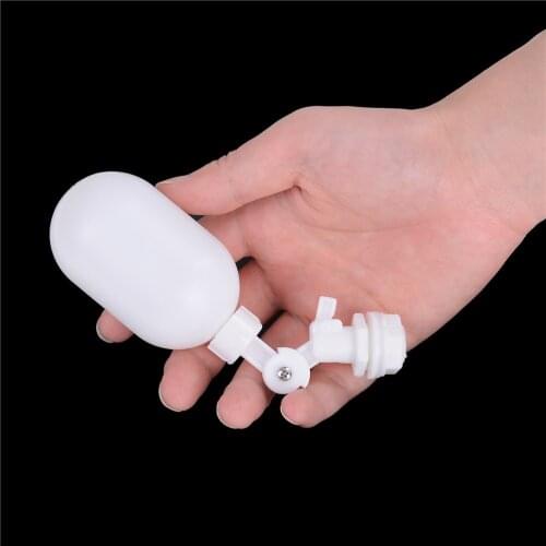 1/4 inches inlet White Plastic Adjustable Auto Fill Float Ball Valve Water Control Switch For Water Tower Water Tank