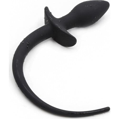 Silicone Anal Plug Dog Tail Sex Toys For Women Men Gay Slave Games BDSM Erotic Toy G-spot Butt Plug Sex Products Tail Anal Plug