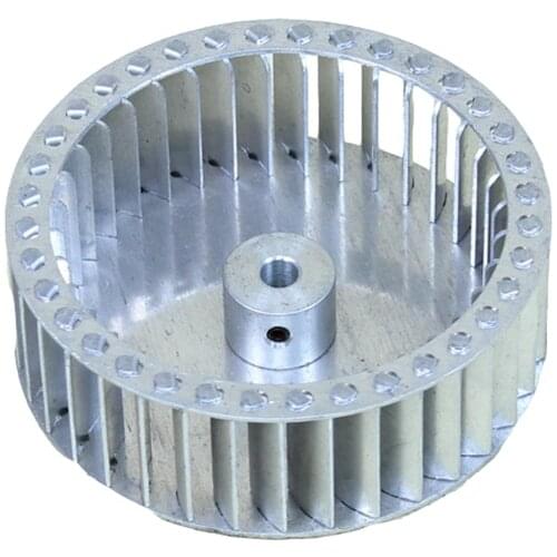 Speed 84mm diameter 30mm height small aluminum centrifhgal impeller fan multiple blade vane high temperature Power Tool Parts