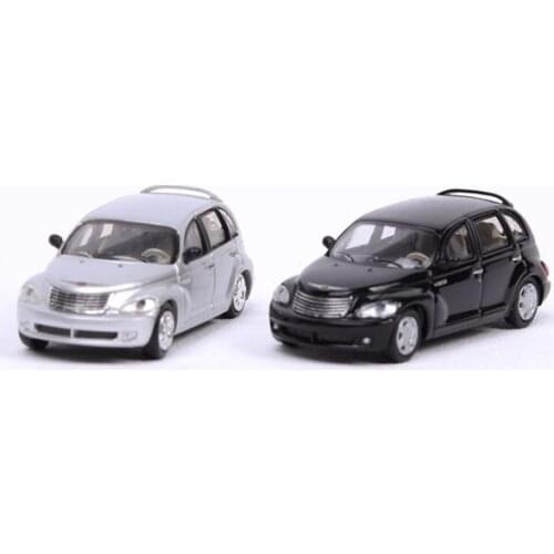 Resin 1:87 Scale PT Crusier Wagon Car Model Decoration Black Collection Display Gift Christmas Toy Mini Toys