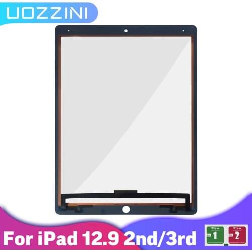 Glass Replacement For iPad Pro 12.9" 2nd A1670 A1671 3rd A1895 A1983 A2014 A1876 Screen Touch Panel Digitizer Black White