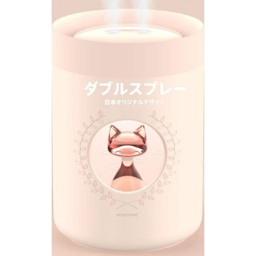 Wireless portable small office desktop large capacity rechargeable usb cat aromatherapy humidifier J03