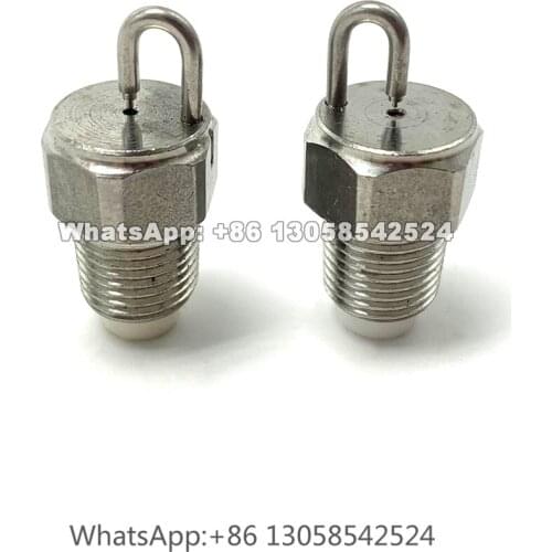 1/8” High Pressure Anti-drip Misting Nozzle, 1/4” Impingement Rubine Pin Fogging Spray Nozzle, Rubine Impact Pin Cooling Nozzle