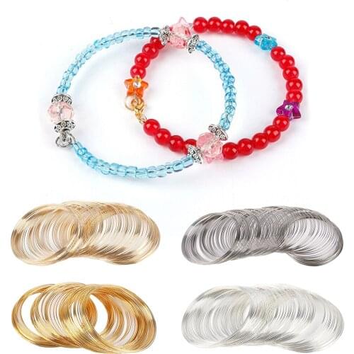 1 Roll Stainless Steel Craft Wire 0.6mm For Bracelets Necklace Earring DIY