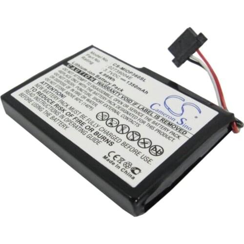 Cameron Sino 1350mah battery for MICROMAXX MM95242 MITAC Mio P360 Mio P560 Mio P560t Mio P565 02739004E E3MT07135211