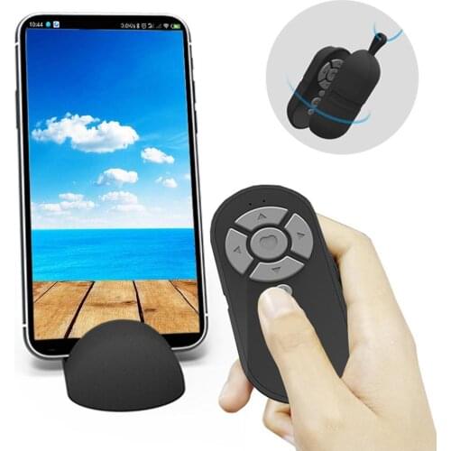 Camera Remote Controller Wireless Bluetooth Shutter Handheld Battery Powered Remote Control Suitable for iOS Android