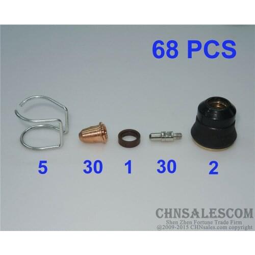 CHNsalescom 68 PCS S45 Without High Frequency Plasma Torch Electrodes PR0110 TIP PD0116