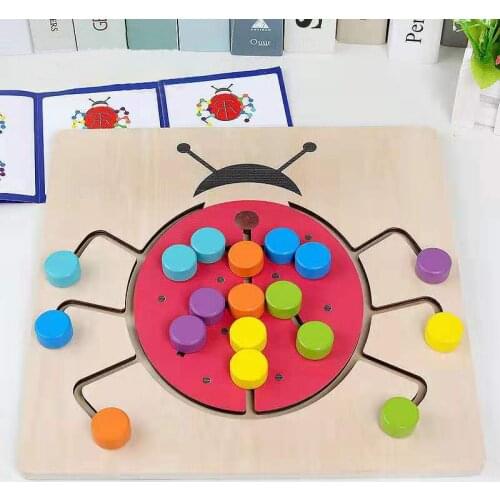 Baby Toys Kids Montessori Early Learning Educational Wooden Toys Maze Slide Puzzle Jigsaw Board Teaching Aids For Children Gifts
