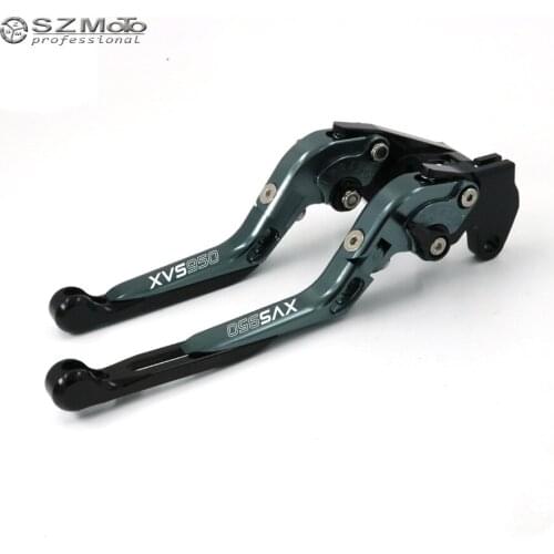 For YAMAHA XVS950 BOLT C SPEC 2015-2016 Motorcycle Accessories Folding Extendable Adjustable Brakes Clutch Levers CNC