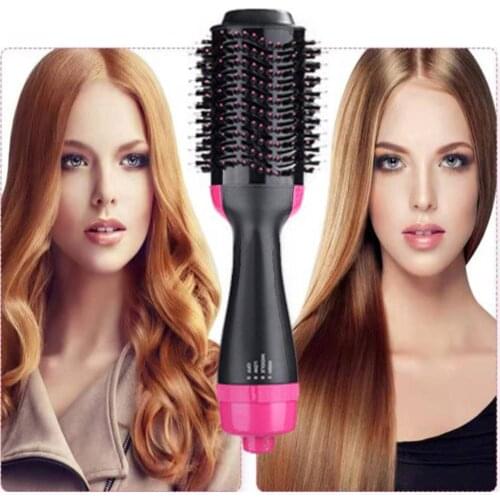 Hair Dryer Hot Air Brush Styler and Volumizer Hair Straightener Curler Comb Roller Hair Styling Tools