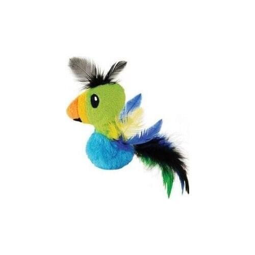 Petstages Feather Toucan Catnip Furry Cat Toy 407918034
